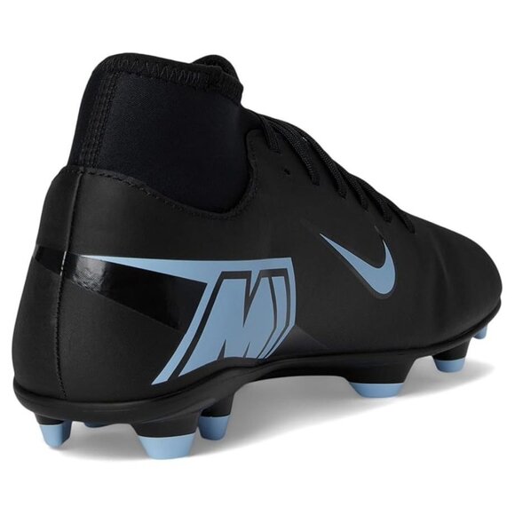 Nike Zoom Superfly 10 Club Men's Size 10.5 Black Blue Soccer Cleats - Picture 5 of 6